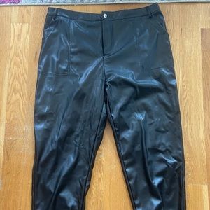 Leather pants
